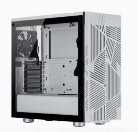 Corsair 275R Airflow Tempered Glass Mid-Tower Gaming Case — White Cc-9011182-Ww