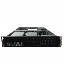 TGC Rack Mountable Server Chassis 2U No Psu 9X Fixed Hdd Bays Optional 1X 5.25Ã