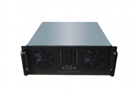 Tgc Rack Mountable Server Chassis 4U 450Mm Depth With Atx Psu Window - No Psu Tgc-4450Sg