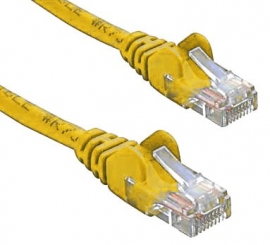 8ware Rj45m - Rj45m Cat5e Network Cable 50cm - Yellow Ko820u-0.5yel