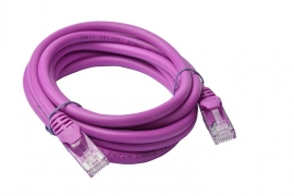 8ware Cat 6a Utp Ethernet Cable Snagless   - 2m Purple Pl6a-2pur
