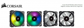 Corsair Ml120 Pro Rgb 120mm Premium Magnetic Levitation Rgb Led Pwm Fan Single Pack (embargo Nov