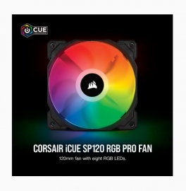 Corsair Sp 120Mm Fan Rgb Pro Single Pack Icue Software. Co-9050093-Ww