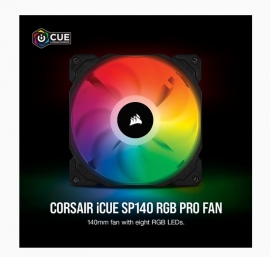 Corsair Sp 140Mm Fan Rgb Pro Single Pack Co-9050095-Ww