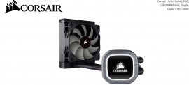 Corsair H60 V2 120mm Liquid Cpu Cooler. Led Illuminated Pump Head Efficient Cool Plate And Pump.