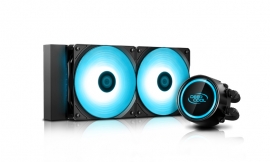 Deepcool Gammaxx L240 Rgb Led Liquid Cooler V2 Pwm Control Super Silent Gammaxx L240 V2
