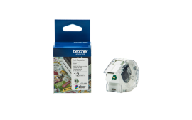 Brother Cz-1002 Full Colour Continuous Label Roll 12Mm Wide To Suit Vc-500W Cz-1002