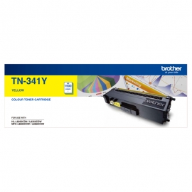 Brother TN-341YYellow Toner 1500 Page, Suit HL-L8350CDW TN-341Y