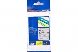 Brother 24Mm Black On Silver Matt Tze Tape Tze-M951