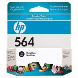 Hp No 564 Photoblack Ink Cart Cb317wa
