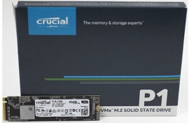 Crucial P1 500gb M.2 (2280) Nvme Pcie Ssd - 3d Nand 1900/ 950 Mb/ S Acronis True Image Cloning