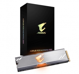 Gigabyte Aorus Rgb M.2 Pcie Nvme Ssd 256Gb - GP-ASM2NE2256GTTDR