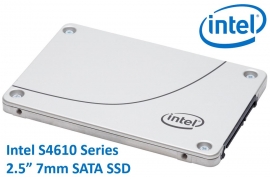 Intel Dc S4610 2.5" 240gb Ssd Sata3 6gbps 3d2 Tcl 7mm 560r/ 320w Mb/ S 92k/ 28k Iops 3xdwpd 2