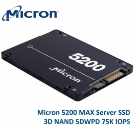 Micron 5200 Max 1.92Tb 2.5" Sata3 6Gbps 7Mm Server Data Centre Ssd 3D Tlc Nand 540R/ 520W Mb/ S