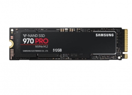 Samsung 970 Pro 512gb 64l 2-bit Mlc V-nand M.2 (2280) Nvme R/ W(max) 3 500mb/s/ 2 300mb/s 370k/ 500k