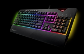 Asus Rog Strix Flare Rgb Blu Switch Mechanical Gaming Keyboard With Cherry Mx Switches Customizable