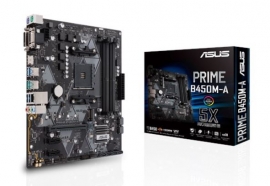 Asus Prime B450m-a Am4 Matx Mb 4xddr4 3xpcie 4xsata 1xm.2 Raid 6xusb3 1xhdmi 1xdvi 1xvga Prime