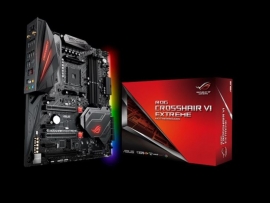 Asus Crosshair Vi Extreme Am4 Atx Mb 4xddr4 6xpce 2xm.2 8xsata 7xusb3.1 1xusb Type-c Crosshair