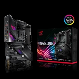 Asus Rog Strix X570-E Gaming Amd X570 Atx Gaming Motherboard With Pcie 4.0 Aura Sync Rgb Lighting 2.5 Gbps Intel Gigabit Lan Wi-Fi 6 Rog Strix X570-E Gaming