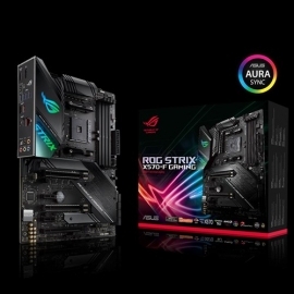 Asus Rog Strix X570-F Gaming Amd X570 Atx Gaming Mb Pcie 4.0 Aura Sync Intel Gigabit Ethernet Dual M.2 Sata 6Gb/s Rog Strix X570-F Gaming
