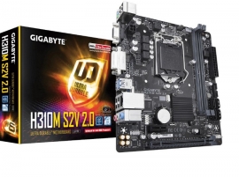 Gigabyte Ga-H310M S2V V2.0 Lga1151 9Gen Matx Motherboard