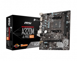 MSI A320M-A Pro Max Amd Matx Motherboard 