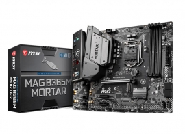 Msi B365M Mortar Matx Motherboard Lga1151 9Gen 4Xddr4 3Xpci-E 1Xturbo M.2 6Xusb3.1 6Xusb2.0 1Xhdmi ~B360M Mortar B365M Mortar