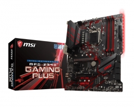 Msi Z390 Gaming Plus Atx Motherboard -s1151 9gen 4xddr4 2xpci-e Dvi-d/ Hdmi 2xm.2 6xsata Raid