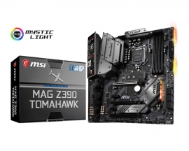 Msi Z390 Tomahawk Atx Motherboard -s1151 9gen 4xddr4 3xpci-e Dp/ Hdmi 2xm.2 6xsata Raid Cf 4xusb3.1
