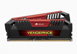 Corsair Vengeance Pro 16Gb (2X8Gb) Ddr3 1600Mhz C9 Desktop Gaming Memory Red Cmy16Gx3M2A1600C9R
