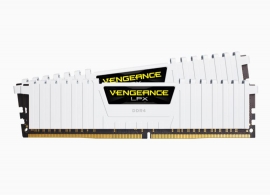 Corsair Vengeance Lpx 16Gb (2X8Gb) Ddr4 3000Mhz C15 Desktop Gaming Memory White Cmk16Gx4M2B3000C15W