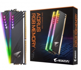 Gigabyte Gaming Memory 16Gb (2X8Gb) Ddr4 3600Mhz C18 1.2V Xmp 2.0 Dual Channel Kit Gray Heatsinks Pc Desktop Ram Gp-Ar36C18S8K2Hu416R