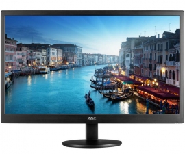 Aoc 23.6" 1ms Full Hd Monitor - Hdmi/ Dvi/ Vga, Tilt, Vesa100mm, Speaker E2470swh/75