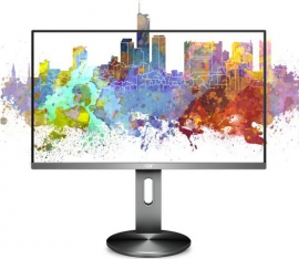 Aoc 27" Ips 5ms Full Hd Frameless Business Monitor W/ Has - Vga/ Hdmi/ Dp Speaker Vesa100mm Height