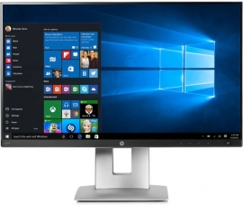 Hp Elitedisplay E230T 23" Touchscreen Monitor Fhd 1920X1080 Tilt Swivel Pivot Height Dp+Hdmi+Vga