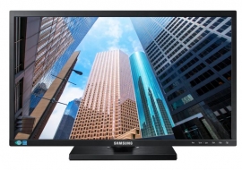 Samsung 24" E45 Wide (16:9) Pls Led 1920X1080 5Ms D-Sub Dp Dvi Height Adjust Vesa 3Yr (Ls24E45Kdsc/ Xy)