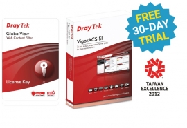 Draytek Web Content Filter Package For Vigorfly 210/ Vigor2110/ 2120/ 2130/ 2710/ 2750/ 2760/ 2912
