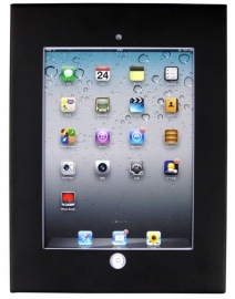Brateck Wall Mount Anti-Theft Secure Enclosure for iPad 2 iPad 3 iPad 4 iPad Air&iPad Air 2-Black
