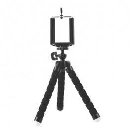 Brateck Universal Flexible Mini Tripod Stand Mount Holder For Gopro Hero Phone Camera R103-bk