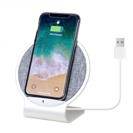 Mbeat Aurora 10w Dual Coil Aluminium Wireless Charging Stand Mb-wcs-01