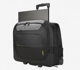 Targus 17.3" Citygear Iii Horizontal Roller Laptop Case For Travel - Black Tcg717Gl
