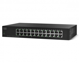 Cisco 24 Port 10/ 100 Unmanaged 1U Rackmountable Switch Sf110-24-Au