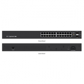 Ubiquiti Edgeswitch Managed Gigabit Switch 24 Port With Sfp 24 Port Es-24-lite