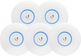 Ubiquiti Unifi Wave 2 Dual Band 802.11ac Ap With Security & Ble 5 Pack Uap-ac-shd-5