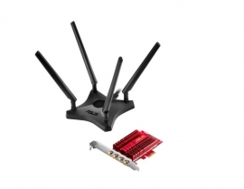 Asus Pce-ac88 Dual-band & Quad-stream Ac3100 Pci-e Wireless Adapter Nitroq (1024-qam) Technology