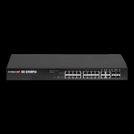 Edimax Long Range 16-Port Gigabit Poe+ Web Smart Switch With 4 Rj45/ Sfp Combo Ports Gs-5416Plc