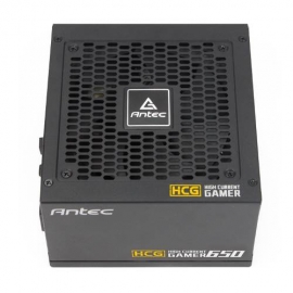 Antec Hcg-650g 650w 80 + Gold Fully Modular Psu 120mm Fdb Fan 100% Japanese Caps Dc To Dc Compact
