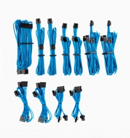 Corsair For Corsair Psu - Blue Premium Individually Sleeved Dc Cable Pro Kit Type 4 (Generation