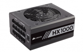 Corsair 1000w Hx 80+ Platinum Fully Modular W/ Corsair Link 135mm Fan Atx Psu 10 Years Warranty