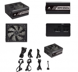Corsair 550w V2 Rmx 80+ Gold Fully Modular 135mm Fan Atx Psu 10 Years Warranty Cp-9020177-au